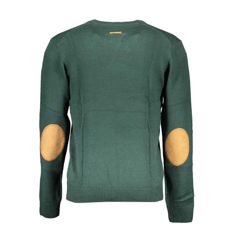 GIAN MARCO VENTURI MEN'S GREEN SWEATER