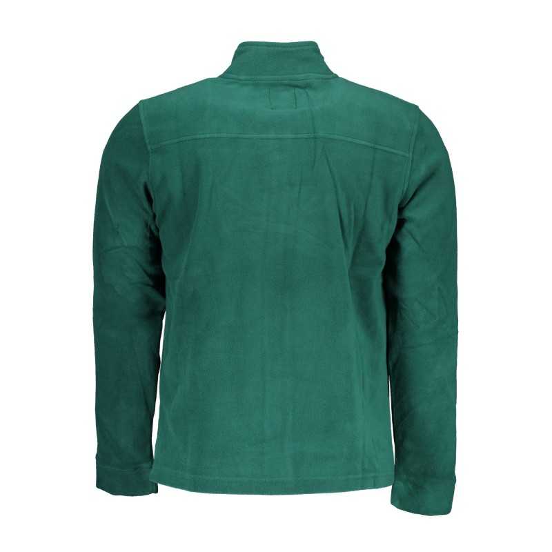 GIAN MARCO VENTURI SWEATSHIRT WITH ZIP MAN GREEN