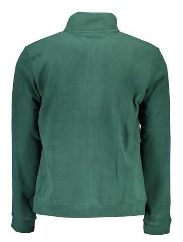 GIAN MARCO VENTURI SWEATSHIRT WITH ZIP MAN GREEN