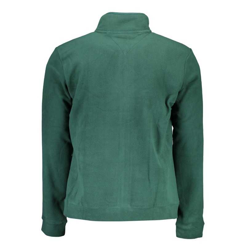 GIAN MARCO VENTURI SWEATSHIRT WITH ZIP MAN GREEN