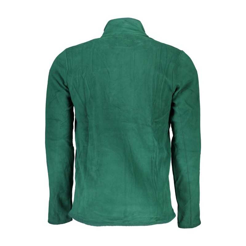 GIAN MARCO VENTURI SWEATSHIRT WITH ZIP MAN GREEN