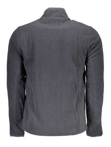 GIAN MARCO VENTURI MEN'S BLUE SWEATSHIRT WITH ZIP