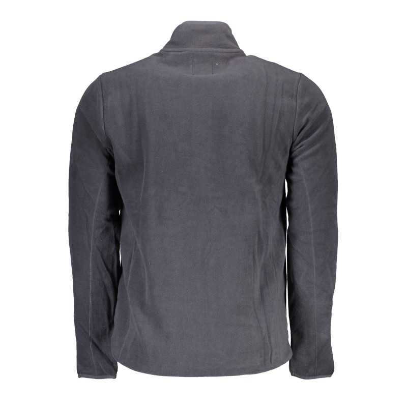 GIAN MARCO VENTURI MEN'S BLUE SWEATSHIRT WITH ZIP