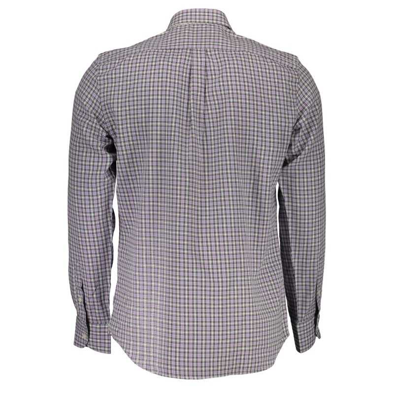 HARMONT & BLAINE CAMICIA MANICHE LUNGHE UOMO VIOLA