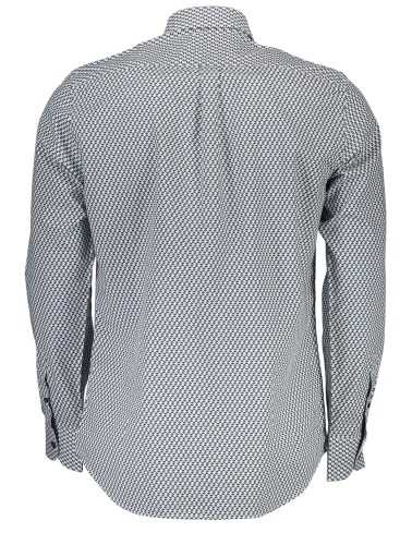 HARMONT & BLAINE MEN'S BLUE LONG SLEEVE SHIRT