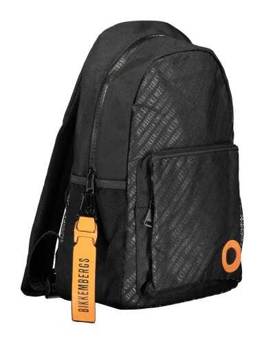 BIKKEMBERGS BLACK MEN'S BACKPACK