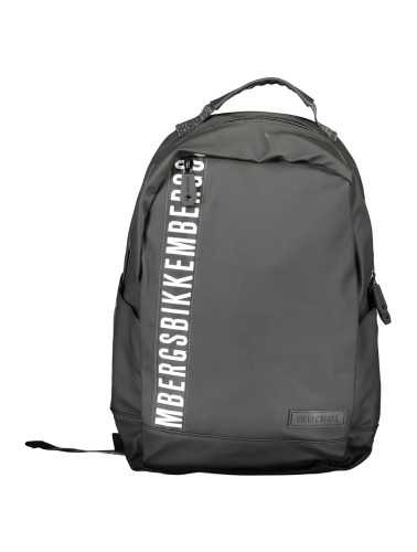 BIKKEMBERGS BLACK MEN'S BACKPACK