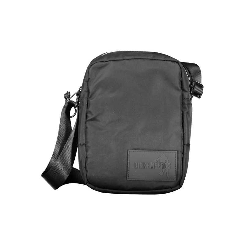 BIKKEMBERGS BLACK MAN SHOULDER BAG