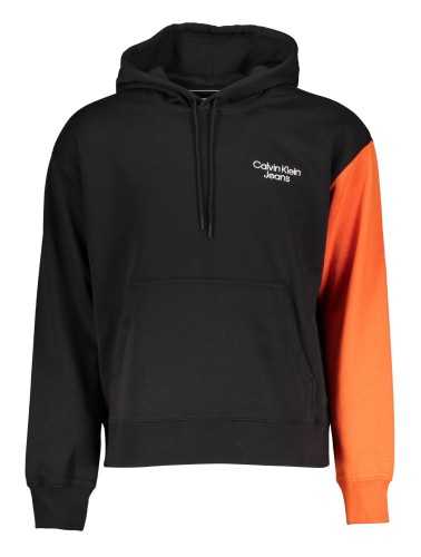 CALVIN KLEIN SWEATSHIRT WITHOUT ZIP MAN BLACK