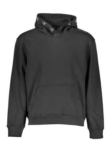 CALVIN KLEIN SWEATSHIRT WITHOUT ZIP MAN BLACK