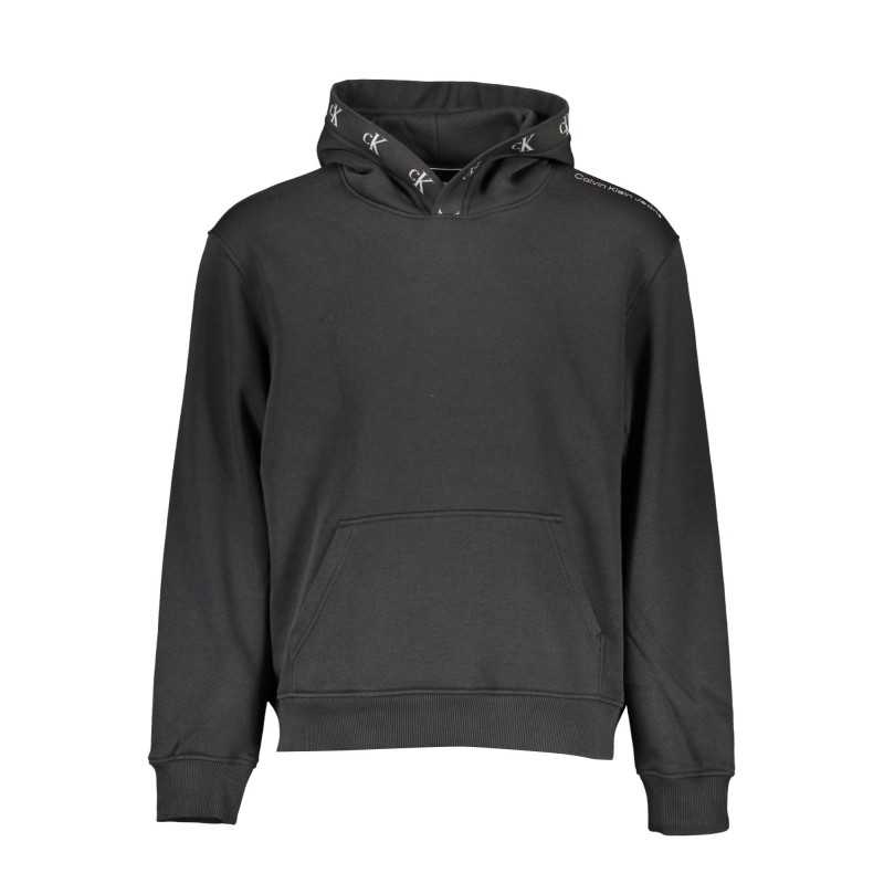 CALVIN KLEIN SWEATSHIRT WITHOUT ZIP MAN BLACK