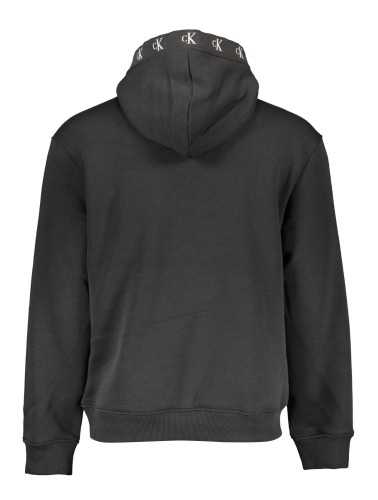 CALVIN KLEIN SWEATSHIRT WITHOUT ZIP MAN BLACK