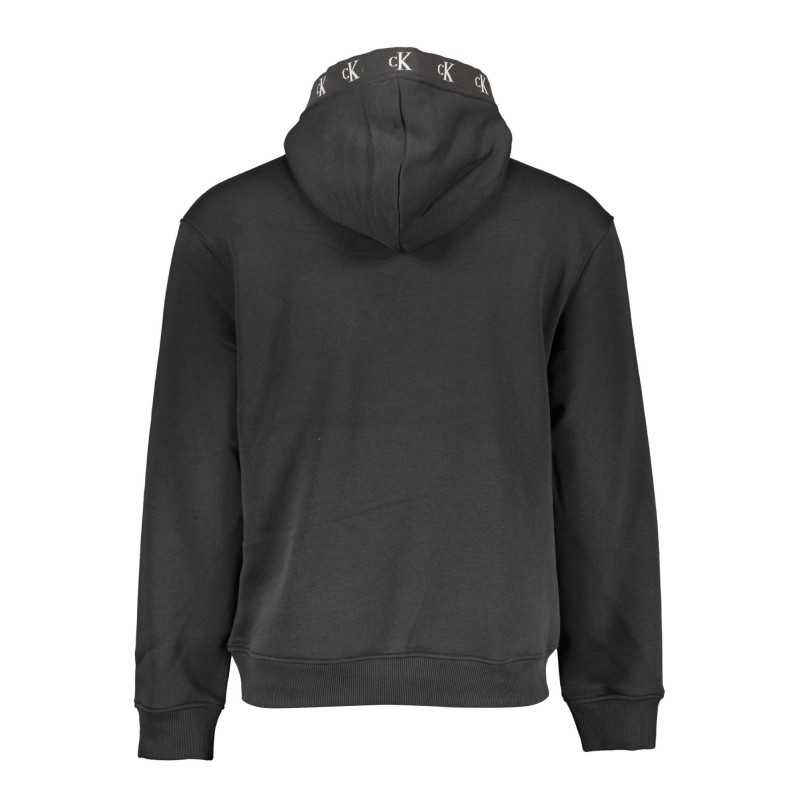 CALVIN KLEIN SWEATSHIRT WITHOUT ZIP MAN BLACK