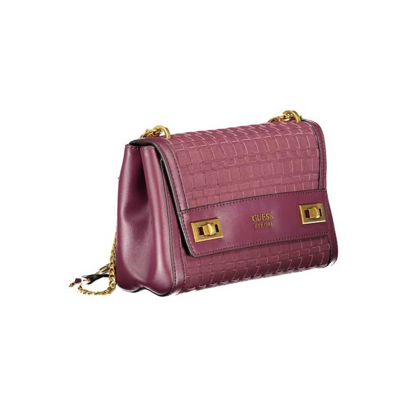 GUESS JEANS PURPLE WOMAN BAG