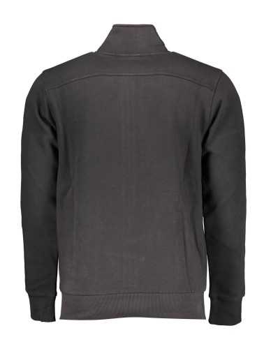 US GRAND POLO MEN'S BLACK SWEATSHIRT WITH ZIP