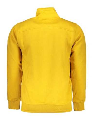 U.S. GRAND POLO FELPA CON ZIP UOMO GIALLO