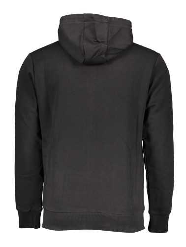 US GRAND POLO MEN'S BLACK SWEATSHIRT WITH ZIP