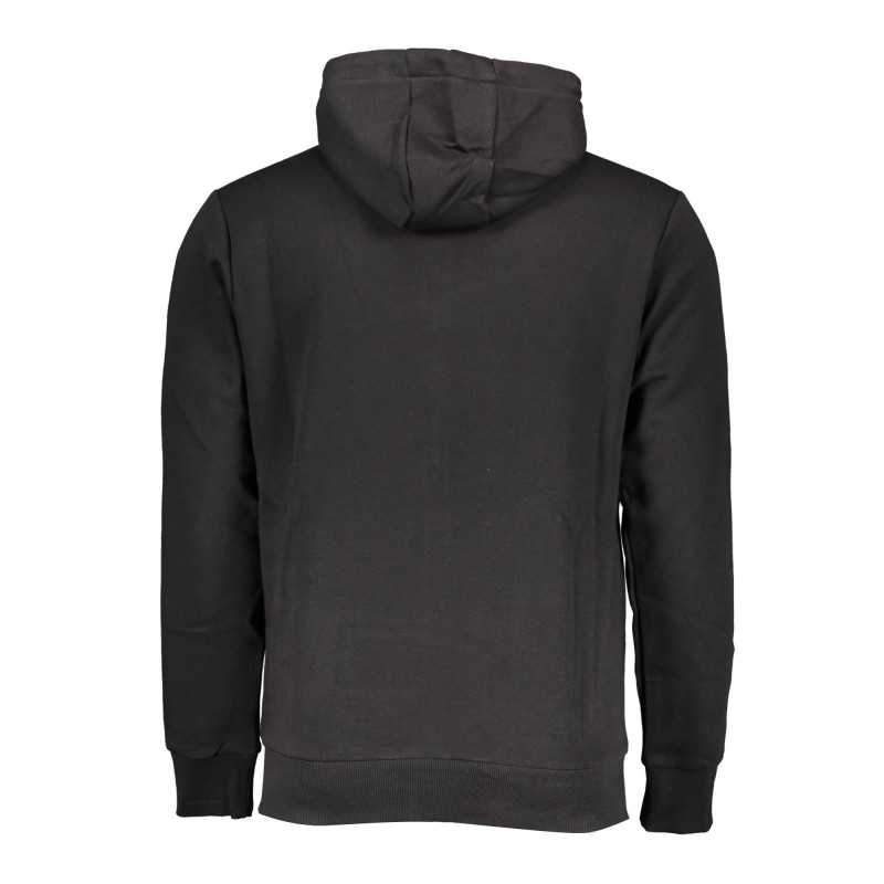 US GRAND POLO MEN'S BLACK SWEATSHIRT WITH ZIP