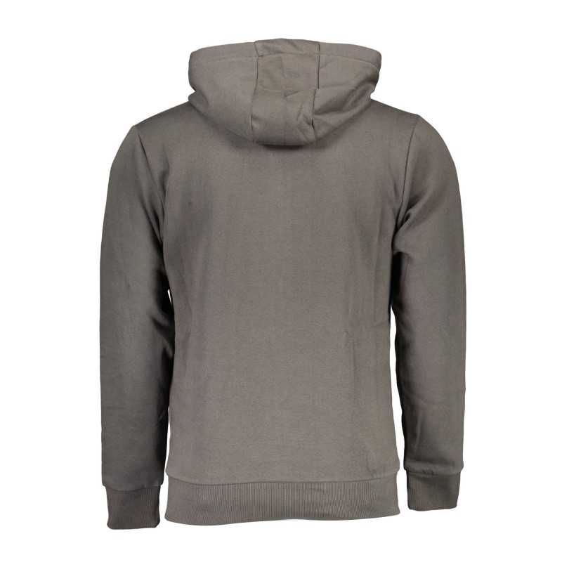 US GRAND POLO SWEATSHIRT WITH ZIP MAN GRAY