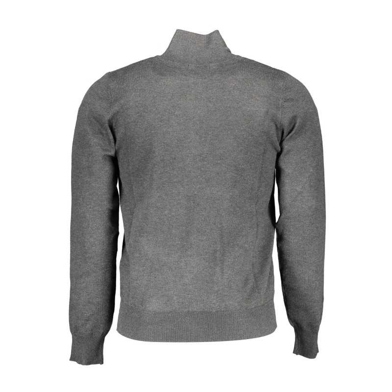 US GRAND POLO MEN'S GRAY CARDIGAN