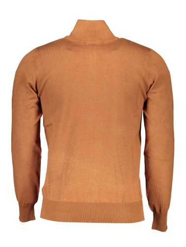 US GRAND POLO CARDIGAN MAN BROWN