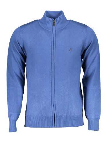 U.S. GRAND POLO CARDIGAN UOMO BLU