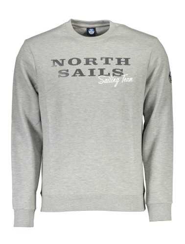 NORTH SAILS FELPA SENZA ZIP UOMO GRIGIO