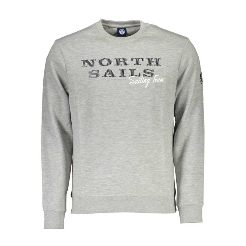 NORTH SAILS FELPA SENZA ZIP UOMO GRIGIO