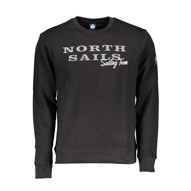 NORTH SAILS FELPA SENZA ZIP UOMO NERO