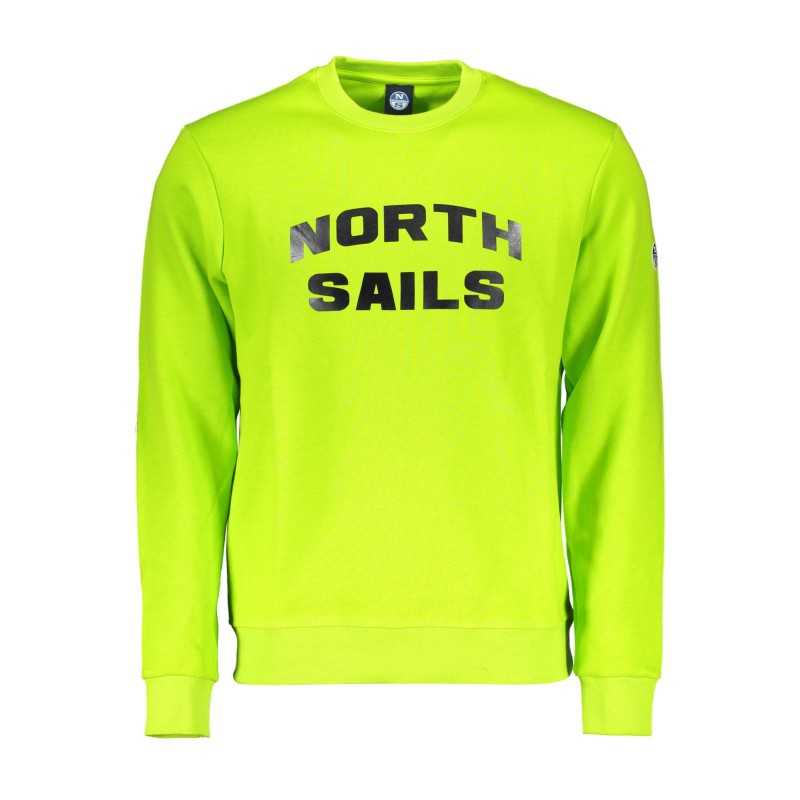 NORTH SAILS SWEATSHIRT WITHOUT ZIP MAN GREEN