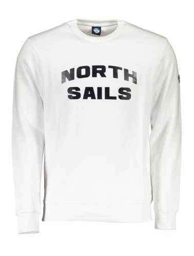 NORTH SAILS SWEATSHIRT WITHOUT ZIP MAN WHITE