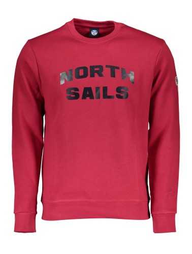 NORTH SAILS SWEATSHIRT WITHOUT ZIP MAN RED