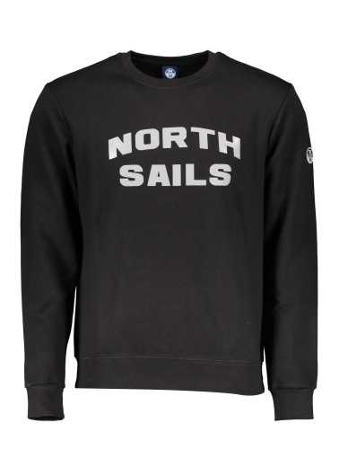 NORTH SAILS FELPA SENZA ZIP UOMO NERO