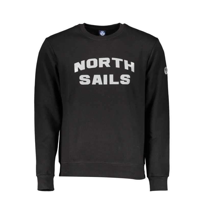 NORTH SAILS SWEATSHIRT WITHOUT ZIP MAN BLACK