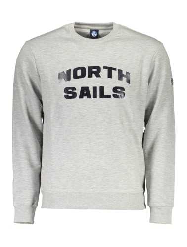 NORTH SAILS SWEATSHIRT WITHOUT ZIP MAN GRAY