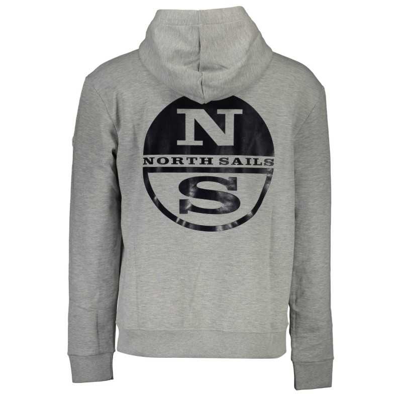 NORTH SAILS SWEATSHIRT WITHOUT ZIP MAN GRAY