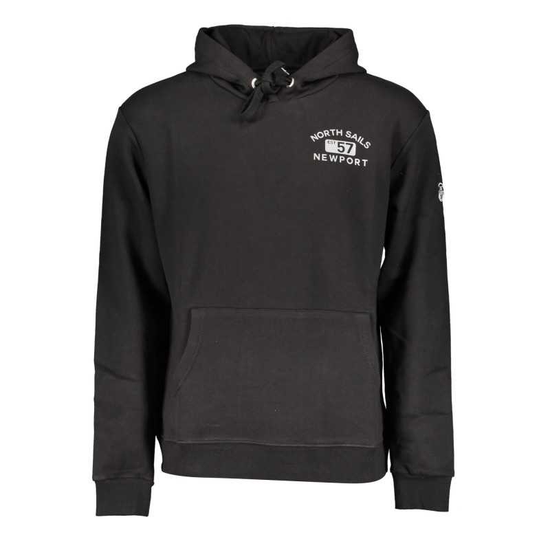 NORTH SAILS SWEATSHIRT WITHOUT ZIP MAN BLACK