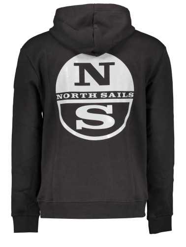 NORTH SAILS FELPA SENZA ZIP UOMO NERO