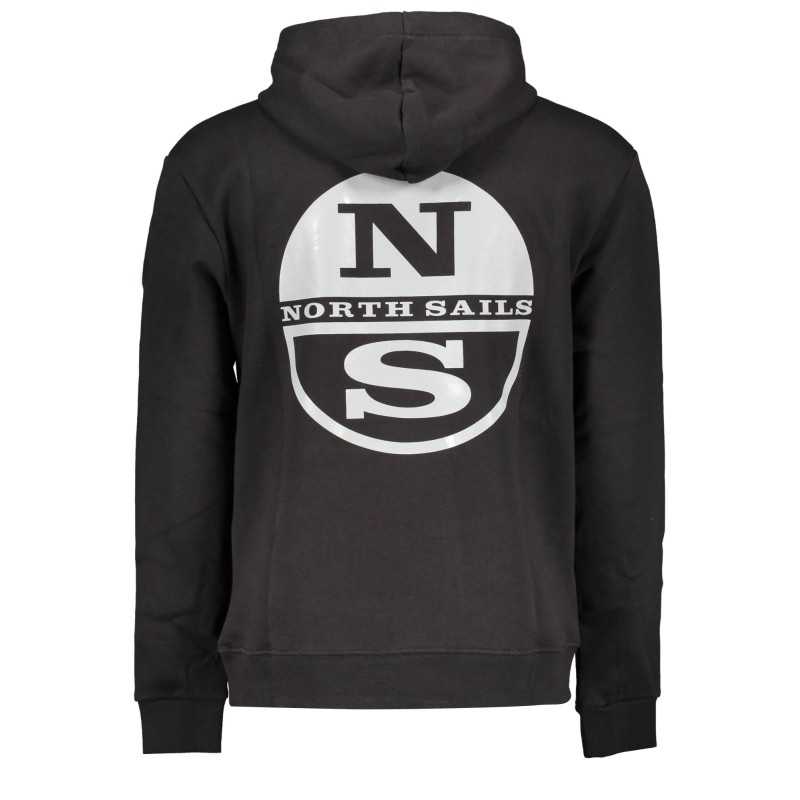 NORTH SAILS SWEATSHIRT WITHOUT ZIP MAN BLACK