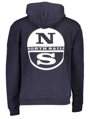 NORTH SAILS FELPA SENZA ZIP UOMO BLU