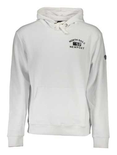 NORTH SAILS SWEATSHIRT WITHOUT ZIP MAN WHITE