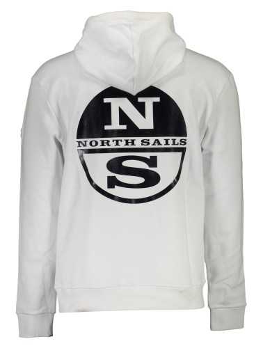 NORTH SAILS SWEATSHIRT WITHOUT ZIP MAN WHITE