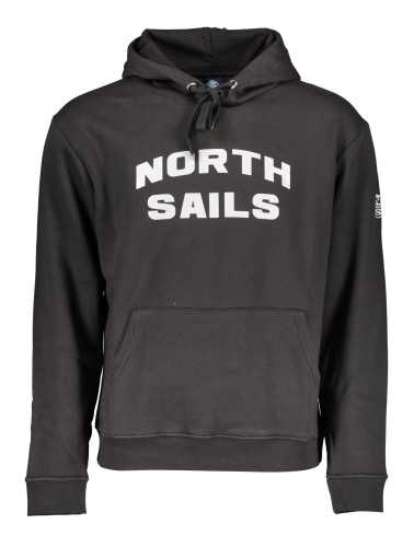 NORTH SAILS SWEATSHIRT WITHOUT ZIP MAN BLACK