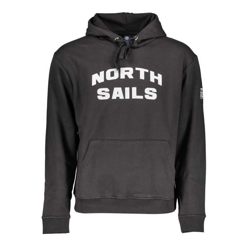 NORTH SAILS SWEATSHIRT WITHOUT ZIP MAN BLACK