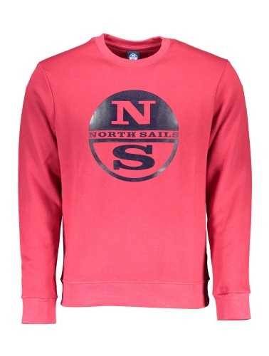 NORTH SAILS SWEATSHIRT WITHOUT ZIP MAN RED