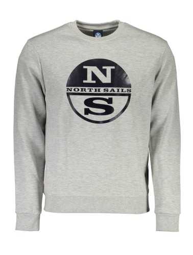 NORTH SAILS SWEATSHIRT WITHOUT ZIP MAN GRAY