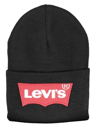 LEVI'S BLACK MEN'S BEANIE