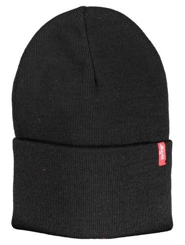 LEVI'S BLACK MEN'S BEANIE