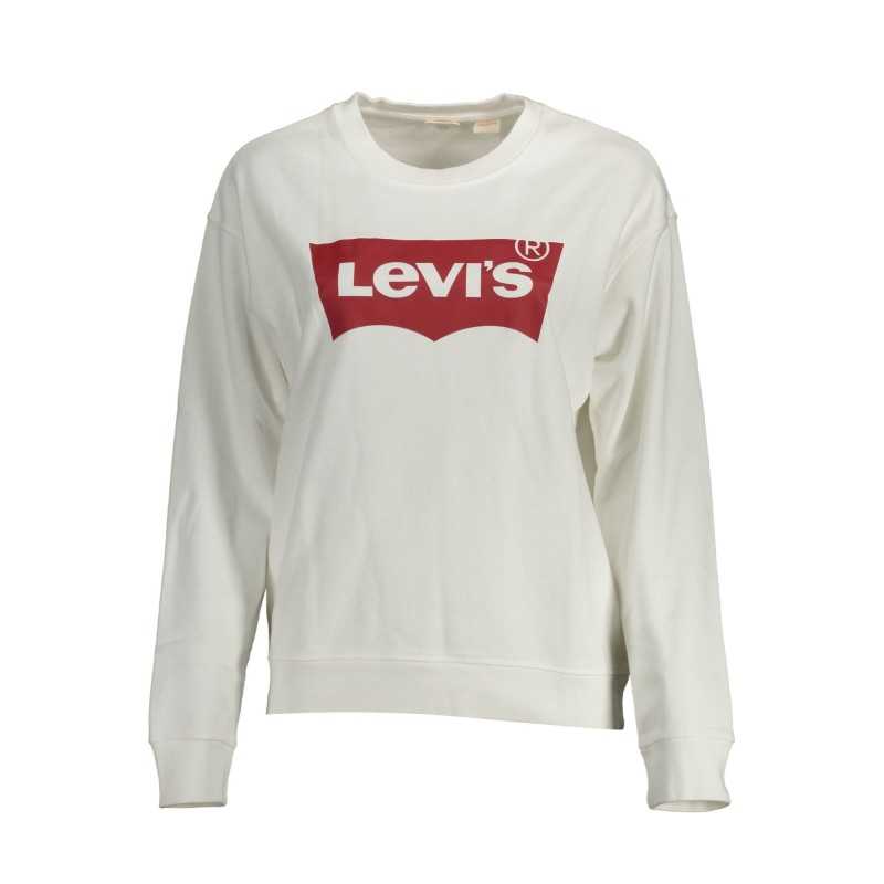 LEVI'S SWEATSHIRT WITHOUT ZIP WOMAN WHITE