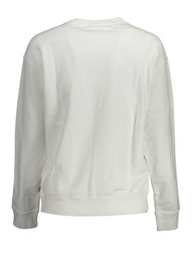 LEVI'S SWEATSHIRT WITHOUT ZIP WOMAN WHITE